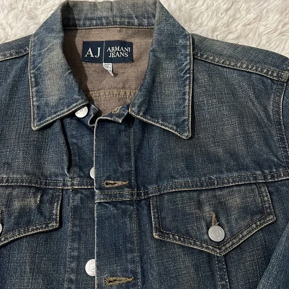 Armani Jeans Mens Denim Jacket